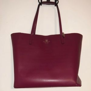 Kate spade- Burgundy Tote bag